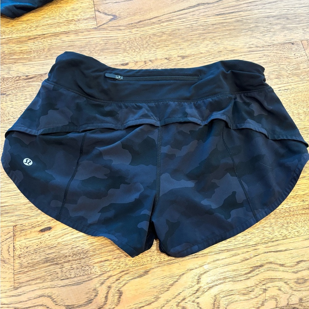 Camouflage Lululemon shorts